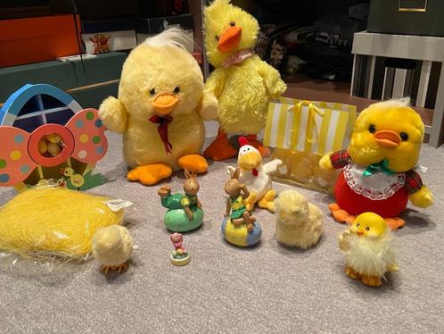 Pâques - Lot de Décorations, Diversen, Pasen, Zo goed als nieuw, Ophalen