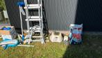 Complete zwembadset met zoutwatersysteem (zonder kloor), Tuin en Terras, Ophalen, Gebruikt