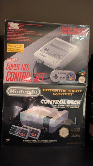 SNES en Nes boxed  beschikbaar voor biedingen