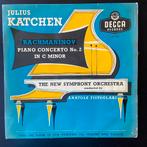 LP Rachmaninov 2nd Julius Katchen 1955 Decca, Ophalen of Verzenden