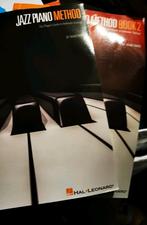 Jazz piano méthode deel 1 en 2 hall Leonard boeken, Muziek en Instrumenten, Bladmuziek, Les of Cursus, Ophalen of Verzenden, Zo goed als nieuw