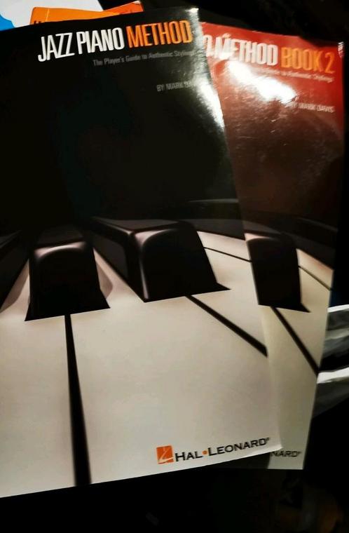 Jazz piano méthode deel 1 en 2 hall Leonard boeken, Muziek en Instrumenten, Bladmuziek, Zo goed als nieuw, Les of Cursus, Jazz