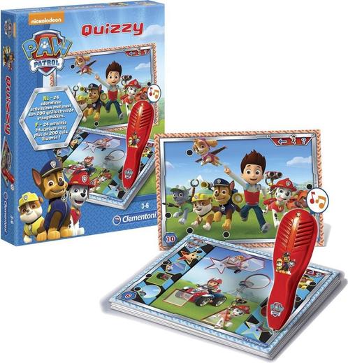 Quizzy set paw patrol - met wonderpen, Kinderen en Baby's, Speelgoed | Educatief en Creatief, Zo goed als nieuw, Elektronica, Taal en Lezen