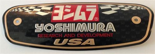 Yoshimura Resaerch and Development aluminium Uitlaatplaatje, Motos, Accessoires | Autocollants, Envoi