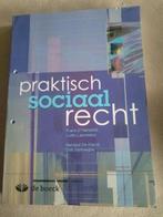 boek: praktisch sociaal recht/ De Boeck, Boeken, Ophalen of Verzenden, Gelezen, Hogeschool