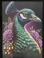 Puzzle Peacock - 1000 pièces, Enlèvement ou Envoi, 500 à 1500 pièces, Comme neuf, Puzzle