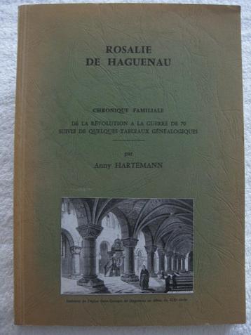 Famille de Haguenau - Anny Hartemann -1975 - rare dédicacé beschikbaar voor biedingen