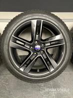 17” originele Volvo V60 ‘Sadia’ velgen + winterbanden 5x108, Auto-onderdelen, Banden en Velgen, Gebruikt, Banden en Velgen, 17 inch