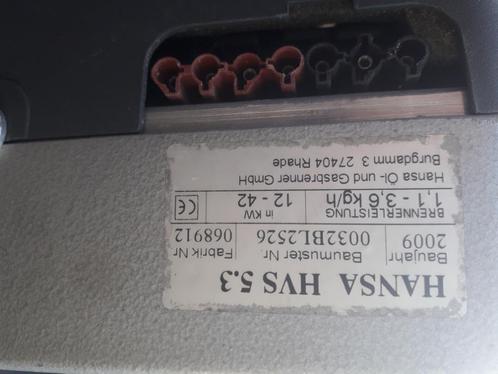 Oliebrander HANSA HVS 5.3 - KW 12-42 - voor mazoutketel, Doe-het-zelf en Bouw, Verwarming en Radiatoren, Gebruikt, Overige typen
