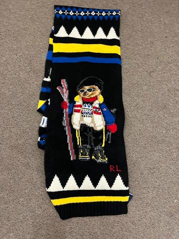 Polo Ralph Lauren sjaal met iconische  beer NIEUW met label beschikbaar voor biedingen