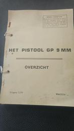 instructieboekje van Belgische leger inzake gebruik pistool, Auto diversen, Handleidingen en Instructieboekjes, Ophalen of Verzenden