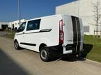 Ford Transit Custom dubbele cabine - 2018, Auto's, Bestelwagens en Lichte vracht, Gebruikt, Bedrijf, Ford, Te koop