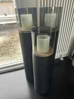 Drie design decoratie zuilen voor kaarsen, Enlèvement, Comme neuf
