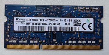 Hynix 4GB DDR3L - 1600Mhz beschikbaar voor biedingen