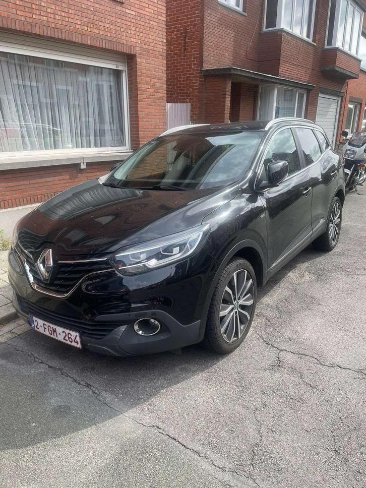 Renault Kadjar 1.5 dCi Bose Edition, Auto's, Renault, Particulier, Kadjar, Diesel, Stadsauto, Handgeschakeld, Zwart, Zwart, Leder en Stof