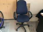 Bureaustoel, Ophalen, Gebruikt, Blauw, Bureaustoel