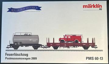 3163. Coffret « Feuerloschzug » H0 Märklin., Enlèvement ou Envoi, Neuf, Wagon, Märklin