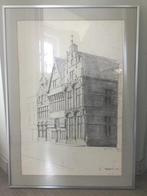 Pentekening Mechelen K. Rottiers, Ophalen