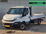 Iveco Daily 35S14 Automaat Open Laadbak Euro6 3.5t Trekhaak, Auto's, Bestelwagens en Lichte vracht, Gebruikt, Euro 6, Iveco, Wit