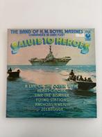 LP Band Of H.M. Royal Marines – Salute To Heroes 1975, Verzamelen, Ophalen of Verzenden, Marine, Overige typen