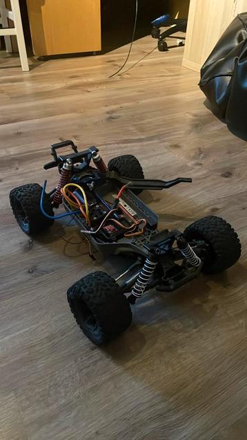 Traxxas rustler 6 cell project, Échelle 1:10, Voiture off road, Enlèvement, Utilisé
