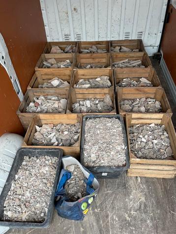 Gratis steenpuin ! Levering mogelijk, Enlèvement, Utilisé