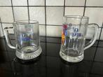 2 Carnaval Aalst bierglazen, Verzamelen, Glas en Drinkglazen, Ophalen, Zo goed als nieuw