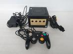 Nintendo GameCube console + 1 zwarte controller + kabels, Games en Spelcomputers, Spelcomputers | Nintendo GameCube, Ophalen of Verzenden