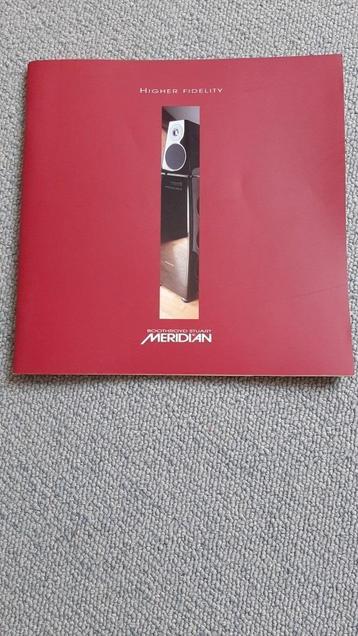 Vintage luxe Meridian catalogus in Nieuwstaat (jaar 2002) beschikbaar voor biedingen
