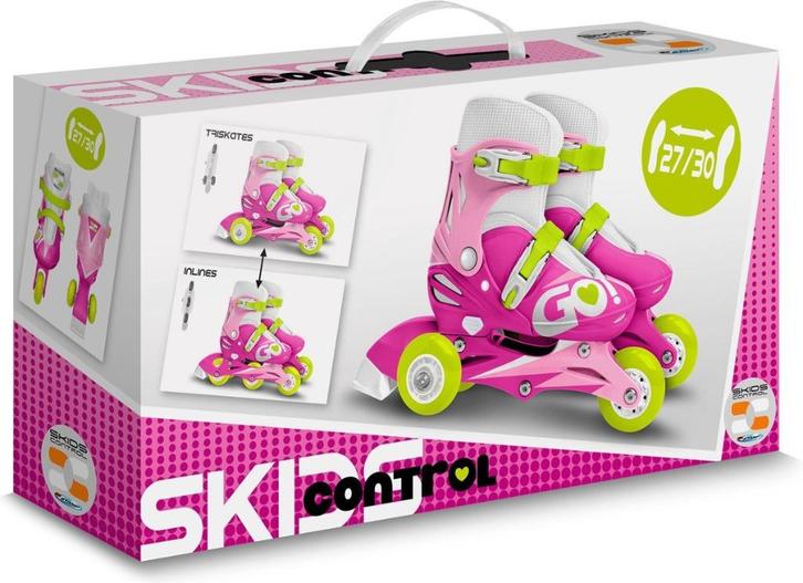 Skids Control - Inline Skates - Verstelbaar maat 27-30, Kinderen en Baby's, Speelgoed | Buiten | Rolschaatsen, Gebruikt, Kinderen