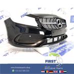 W176 FACELIFT AMG Voorbumper zwart Mercedes A Klasse 2018 co, Gebruikt, -, Voor, Ophalen of Verzenden