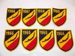 Belgische zwemmer patchen 1964 a 1969, Ophalen of Verzenden, Zo goed als nieuw