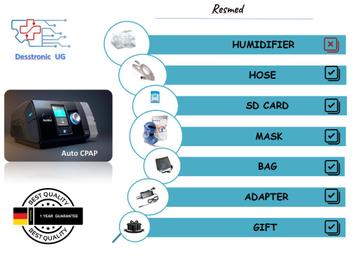 ResMed  AirSense 10 Autoset/gesamtnutzung  beschikbaar voor biedingen