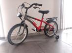 Kinderfiets 16 inch incl zijwieltjes, Fietsen en Brommers, Ophalen of Verzenden, Zo goed als nieuw, 16 inch, Handrem