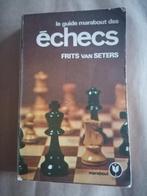 Le guide marabout des échecs  VAN SETERS FRITS, Ophalen, Gelezen