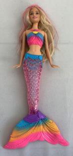 Barbie Dreamtopia Poupée Sirène Lumières Arc-en-ciel 2015, Utilisé, Enlèvement ou Envoi, Poupée