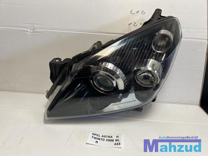 OPEL ASTRA H Twintop Koplamp set links rechts 2005-2010, Auto-onderdelen, Carrosserie, Opel, Gebruikt