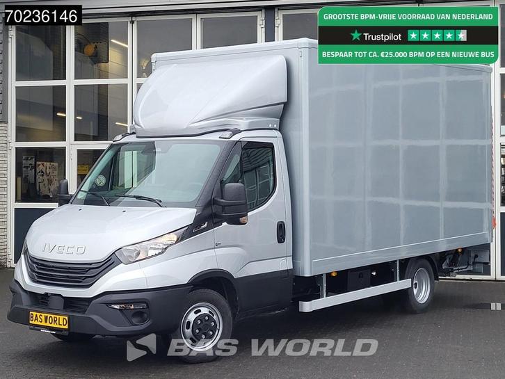 Iveco Daily 35C18 3.0L Automaat 1000KG Laadklep Zijdeur Dubb, Auto's, Bestelwagens en Lichte vracht, Bedrijf, Te koop, Airconditioning