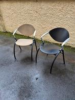 6 chaises vintage design, Ophalen, Gebruikt, Hout