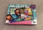 Puzzel Gabby Dollhouse, Ophalen, 10 tot 50 stukjes, Zo goed als nieuw, 2 tot 4 jaar
