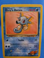 Misty's Horsea 86/132 - Gym Heroes, Hobby en Vrije tijd, Verzamelkaartspellen | Pokémon, Verzenden, Zo goed als nieuw