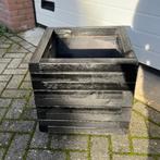Vierkante plantenbak van hout voor boom - maat 45x45x45 cm, Tuin, Minder dan 60 cm, Vierkant, Nieuw