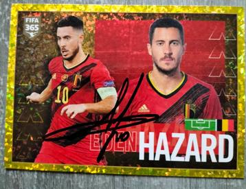 Eden Hazard Panini met handtekeningsticker beschikbaar voor biedingen