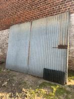 (Stal) poort , 3m18 B 2m40 L, Ophalen, Gebruikt, Metaal, Overige typen