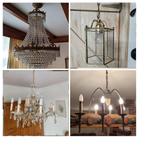 lusters en lampen vanaf 10 euro, Ophalen, Gebruikt, Glas