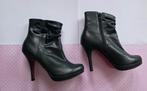 Bottines à talons noires (t.37), Autre, Boots et Botinnes, Porté, Noir