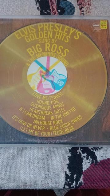 Elvis golden hits sung by Big Ross & the Memphis sound, beschikbaar voor biedingen