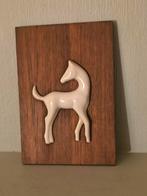 Vintage Sgrafo, figuur paard, Huis en Inrichting, Woonaccessoires | Wanddecoraties, Ophalen of Verzenden