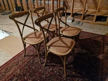 Landelijke stoelen, Huis en Inrichting, Stoelen, Ophalen, Zo goed als nieuw