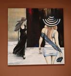 Elegantie in contrast, Antiek en Kunst, Kunst | Schilderijen | Modern, Ophalen